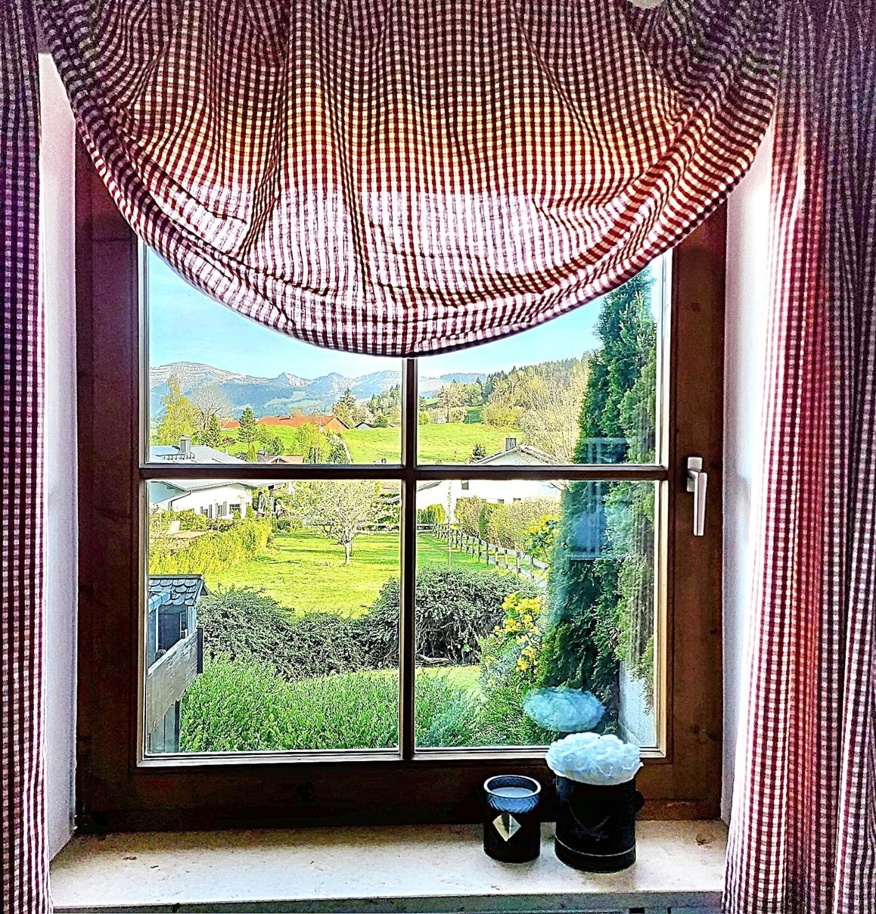 Lindners Hideaways - Bergnest Lodge - Bergblick Fewo 6 Pers Balkon Garten Hund Ski Unterkunft Luftkurort Oberreute Naehe Buchenegger Wasserfaelle Eistobel Bodensee Экстерьер фото